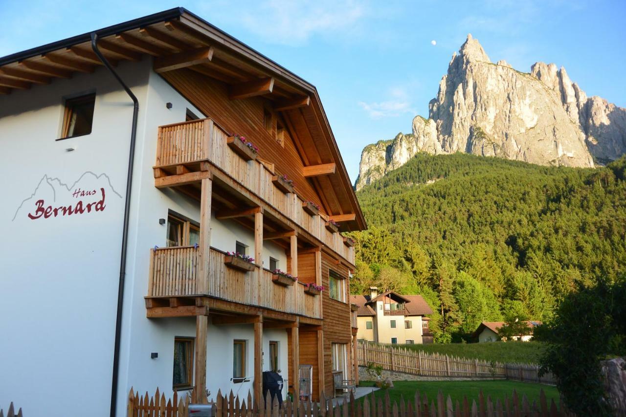 Apartament Haus Bernard Siusi Zewnętrze zdjęcie